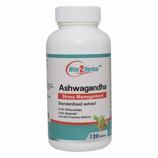 Way2herbal Ashwagandha Tablets 