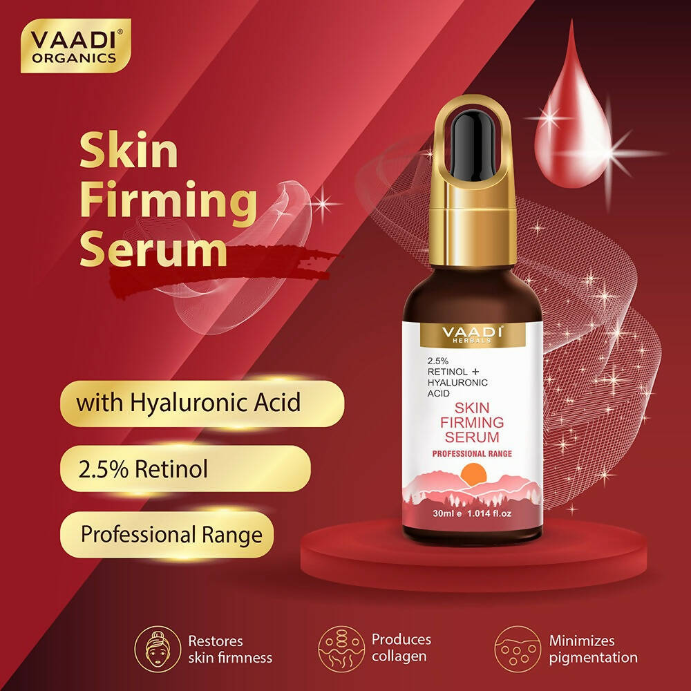 Vaadi Herbals Skin Firming Serum With 2.5% Retinol & Hyaluronic Acid  Grab2Buy Vaadi Herbals Grab2Buy