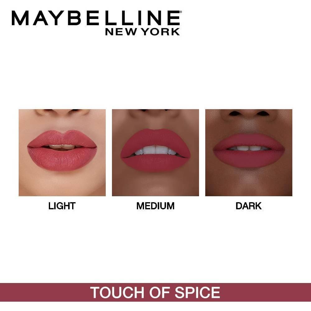 Maybelline New York Color Sensational Creamy Matte Lipstick / 660 Touch of Spice 
