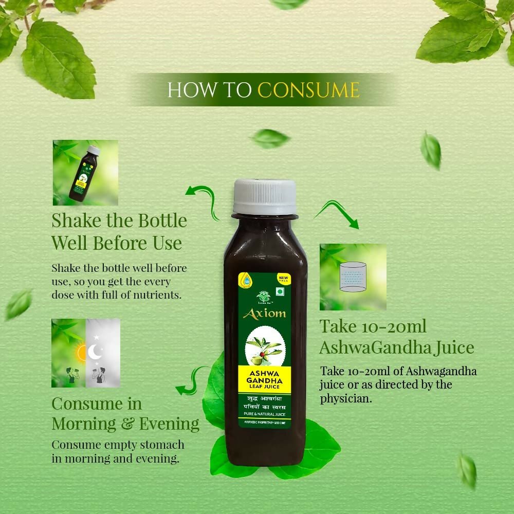 Axiom Ashwagandha Leaf Juice 