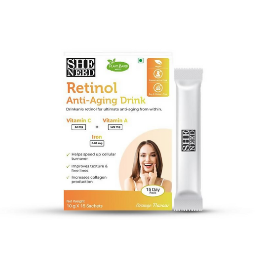 SheNeed Retinol Activated Anti-Aging Drink 