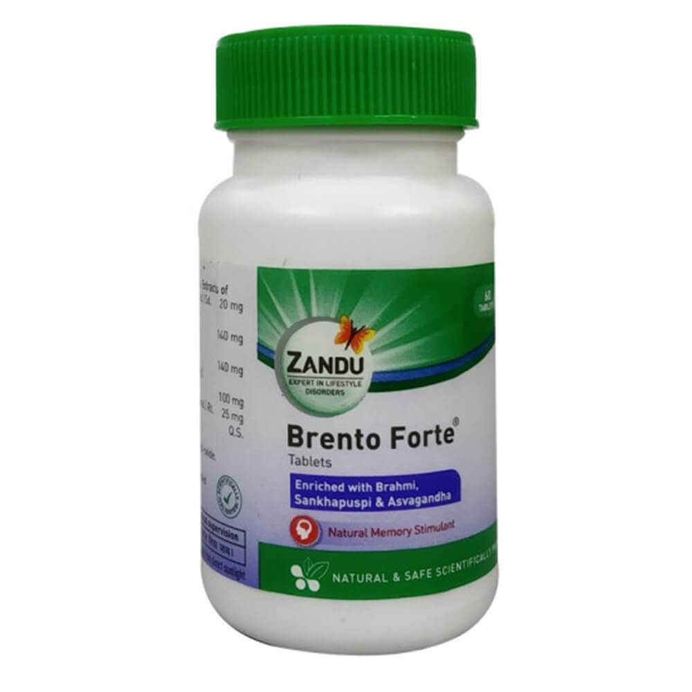 Zandu Brento Forte Tablet 