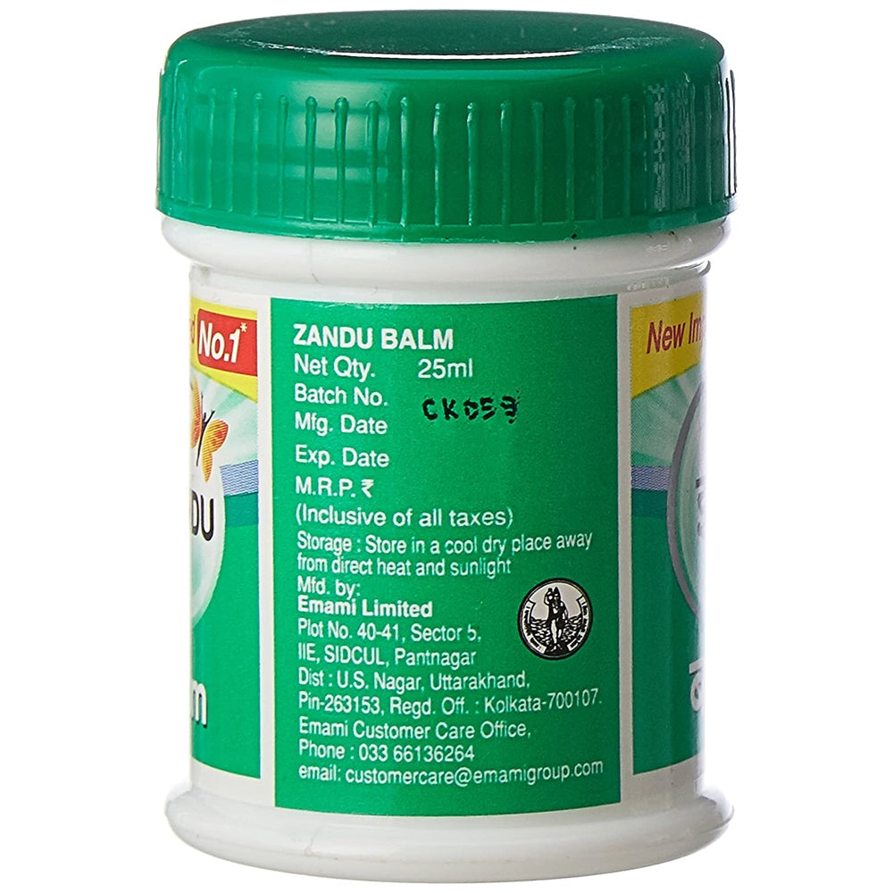 Zandu Balm  Grab2Buy Zandu Grab2Buy