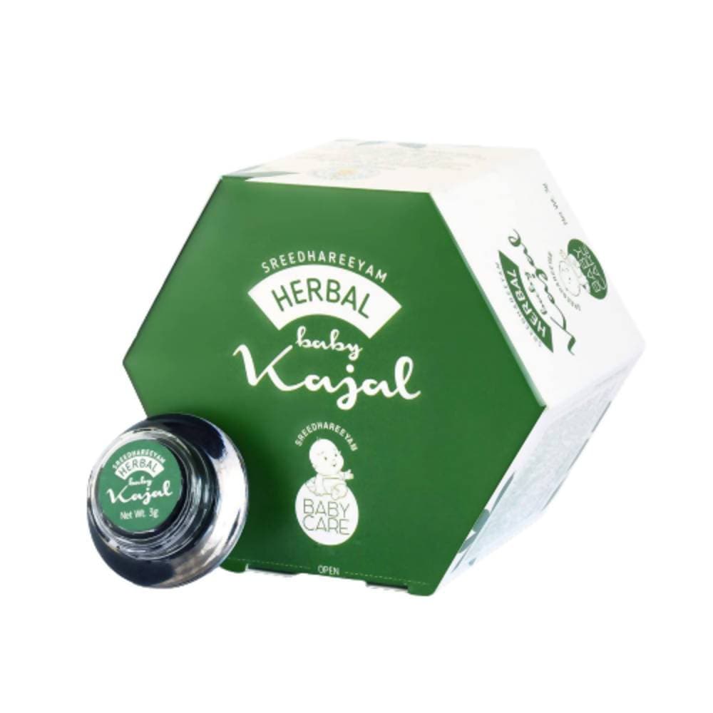 Sreedhareeyam Ayurveda Herbal Baby Kajal - Grab2buy