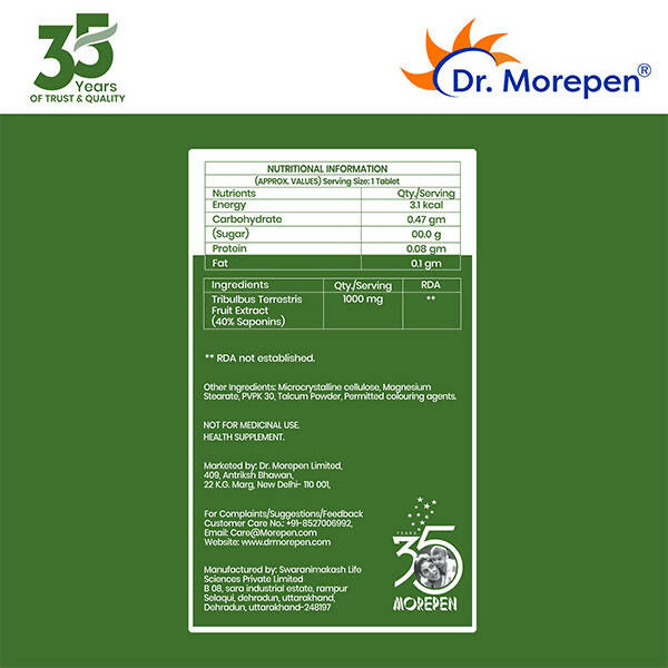 Dr. Morepen Gokshura Tablets For Men 