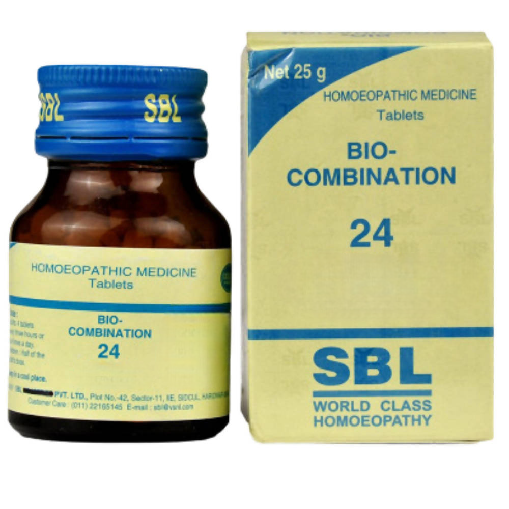 SBL Homeopathy Bio-Combination 24 Tablets 