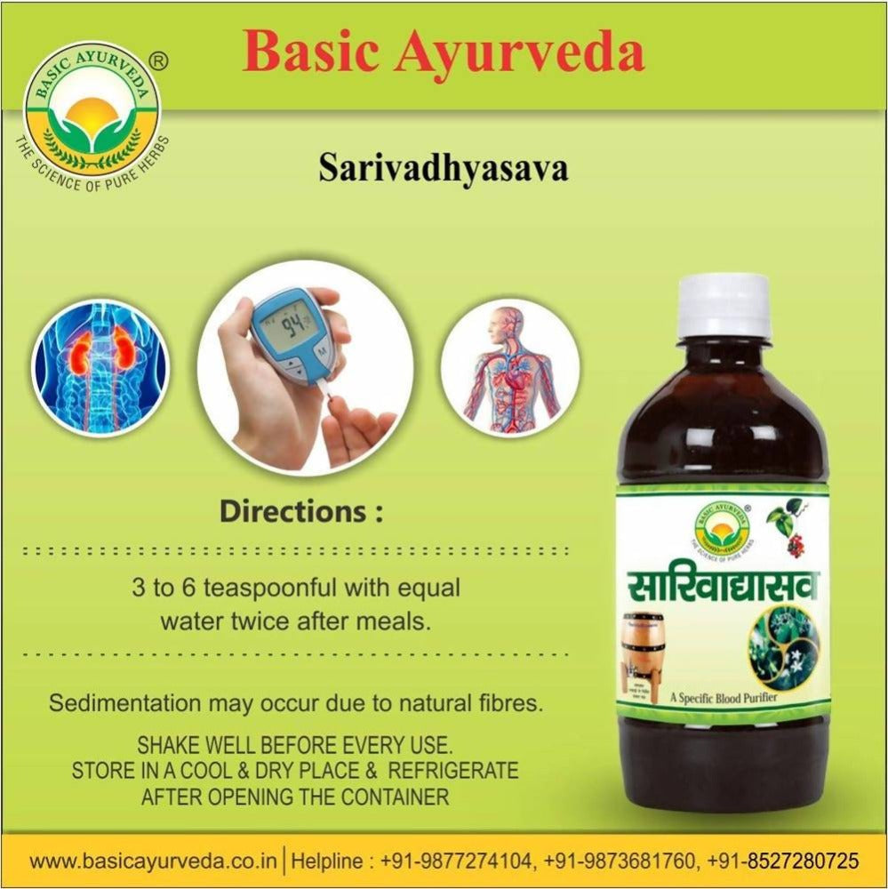 Basic Ayurveda Sarivadhyasava 