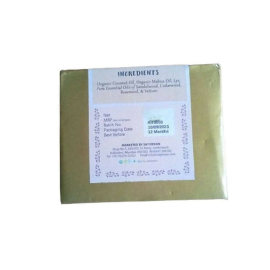 Satjeevan Organic Cedar Sandalwood Soap - Grab2buy