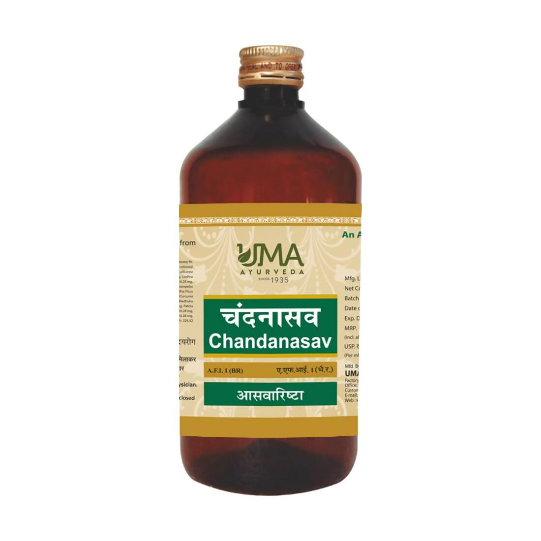 Uma Ayurveda Chandanasava Syrup 