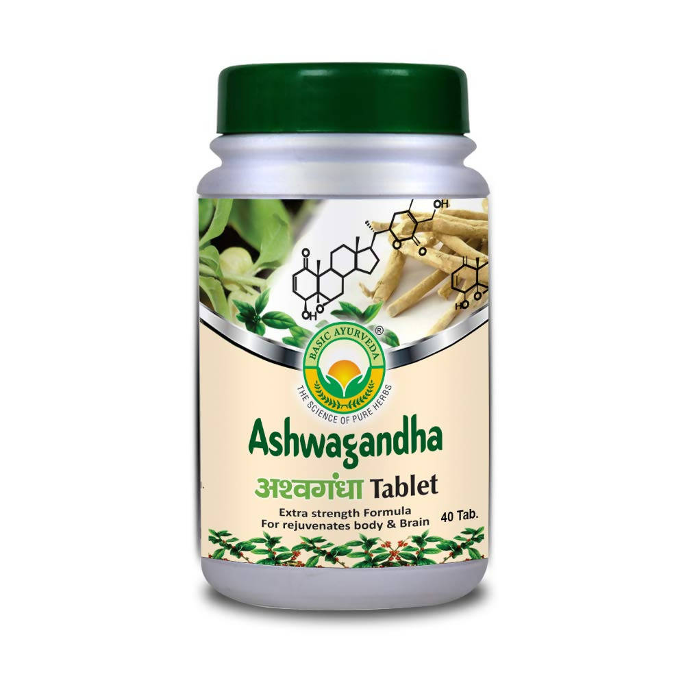 Basic Ayurveda Ashwagandha Tablet  Grab2Buy Basic Ayurveda Grab2Buy