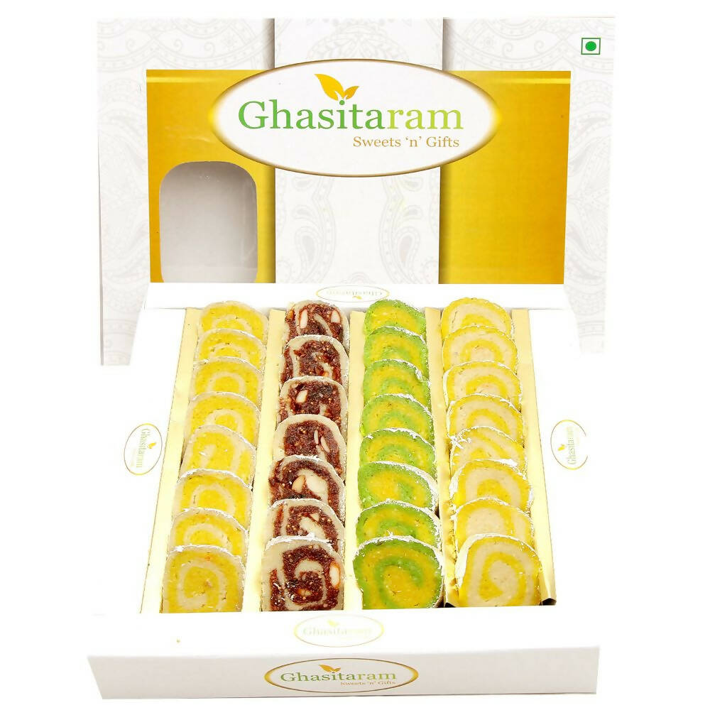 Ghasitaram Pure Kaju Pista Moon Sweets 