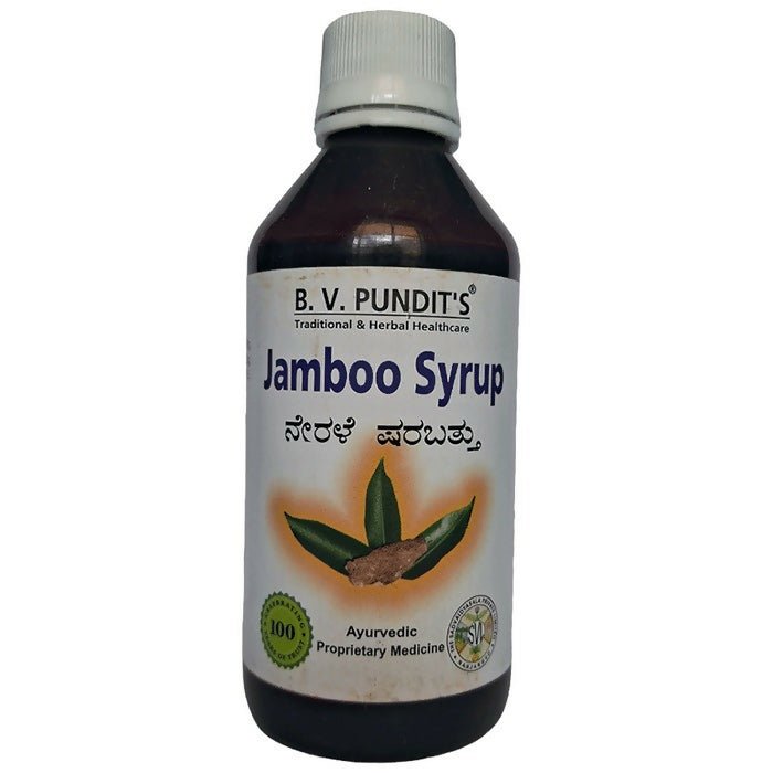 B V Pundit's Jamboo Syrup 