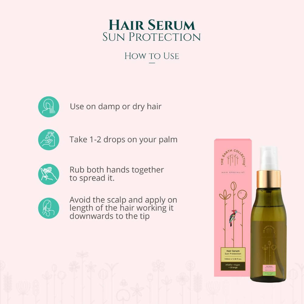 The Earth Collective Hair Serum - Sun Protection  Grab2Buy The Earth Collective Grab2Buy