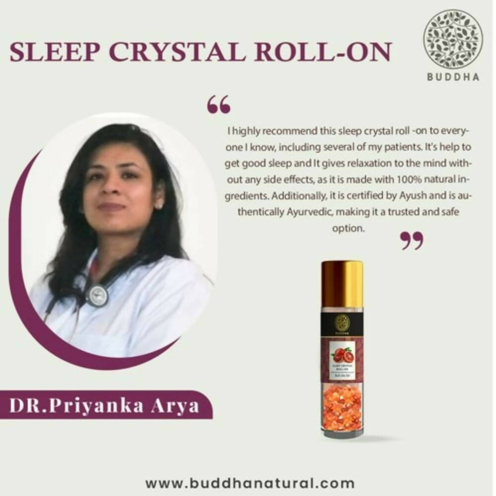Buddha Natural Sleep Carnelian Stone Essential Oil RollOn 