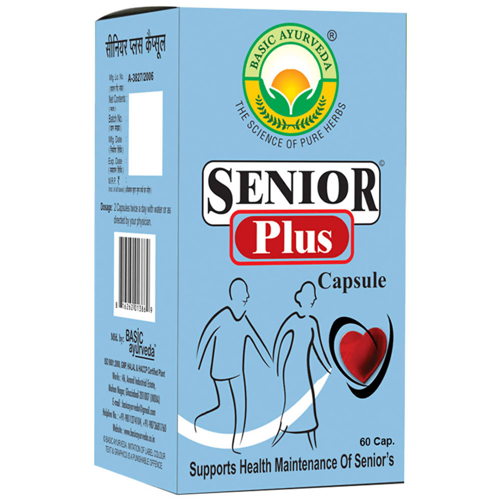 Basic Ayurveda Senior Plus Capsules  Grab2Buy Basic Ayurveda Grab2Buy