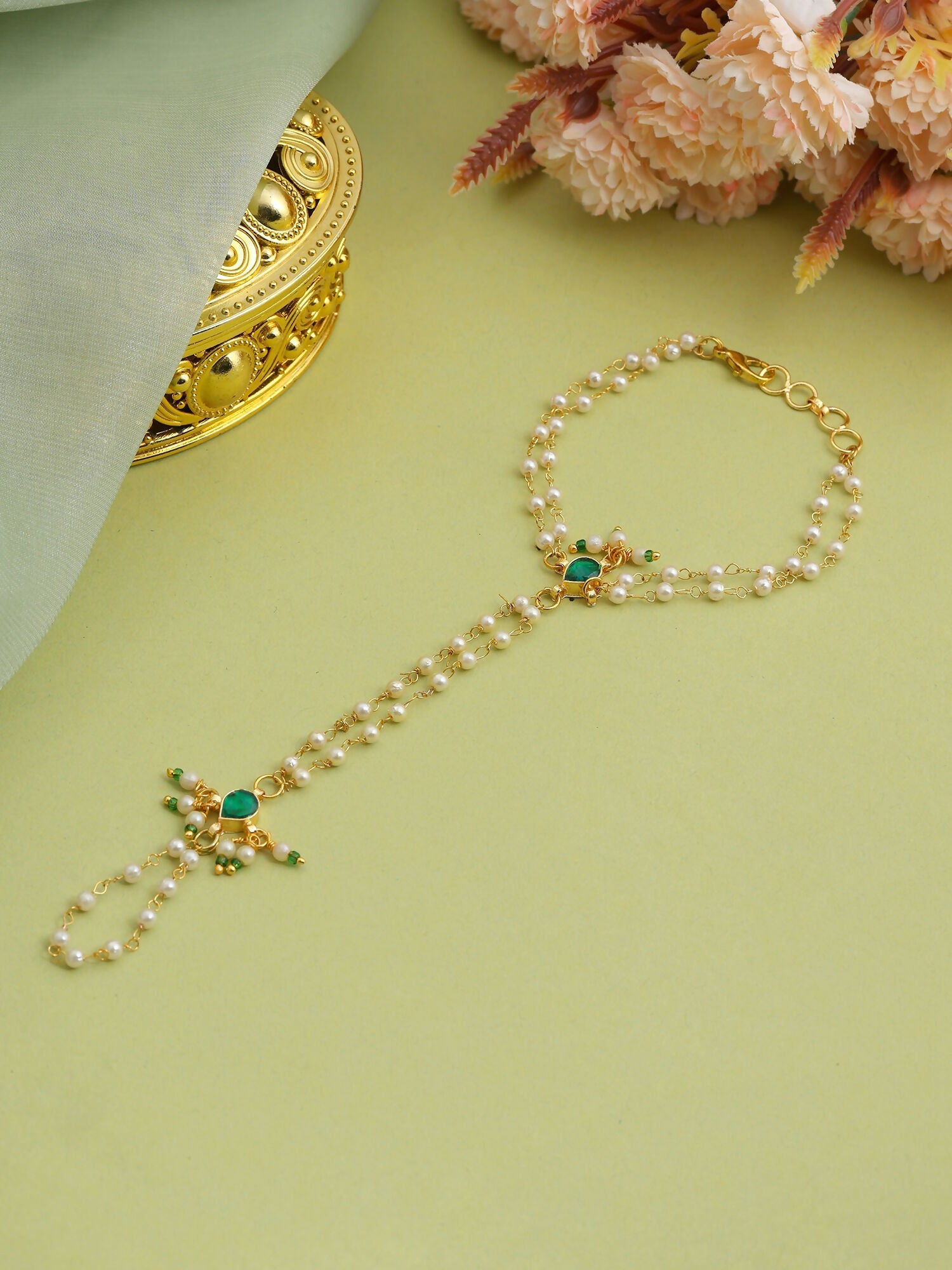 Ruby Raang Tara Grace Hand Chain