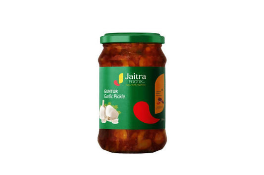 Jaitra Foods Guntur Garlic Pickle - Grab2buy