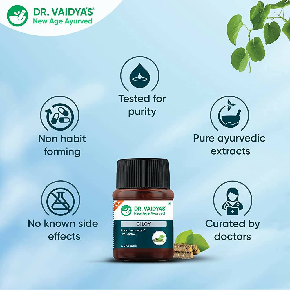 Dr. Vaidya's Giloy Capsules - Grab2buy