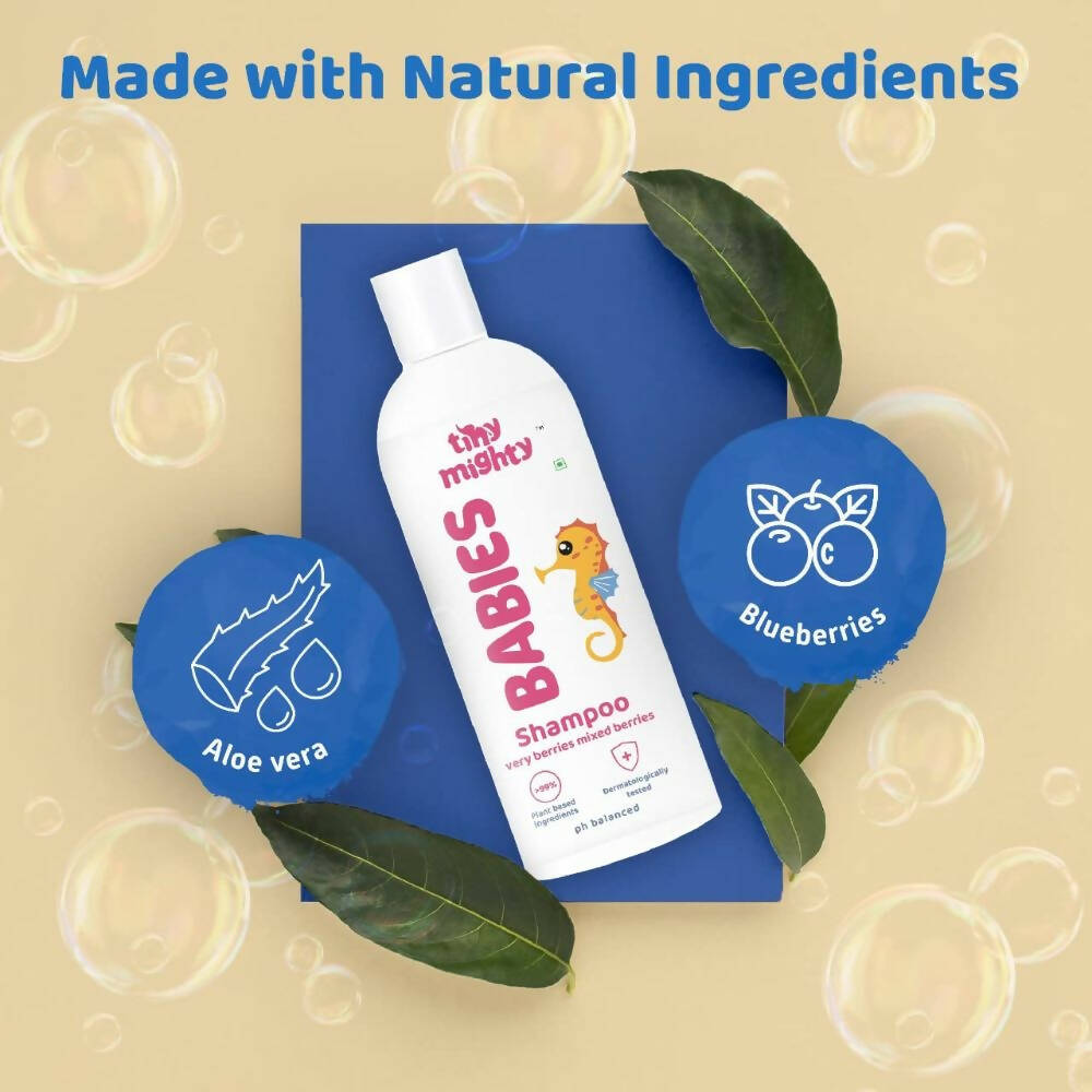Tiny Mighty Baby Shampoo And Massage Oil Combo  Grab2Buy Tiny Mighty Grab2Buy