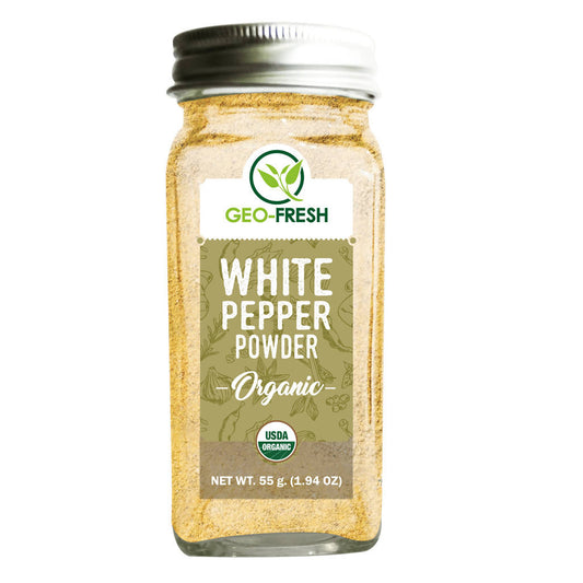 Geo-Fresh Organic White Pepper Powder - Grab2buy