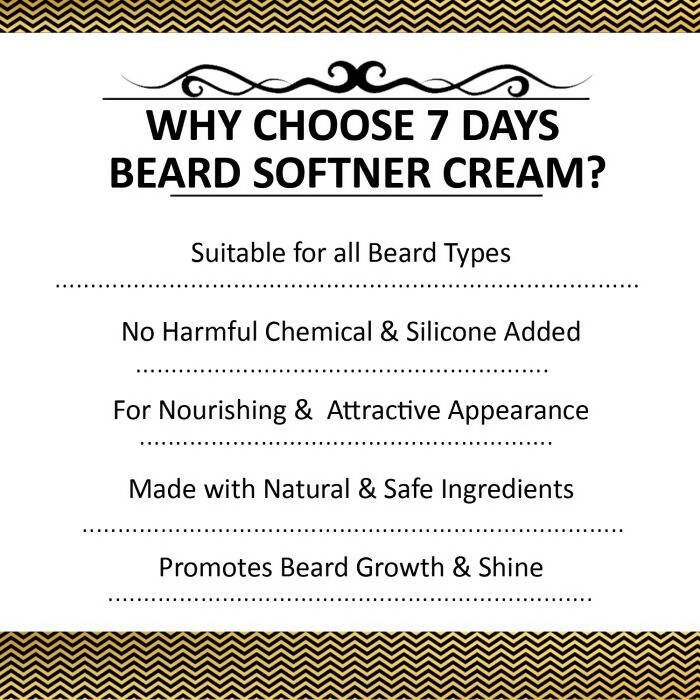 7 Days Beard Softener Cream 