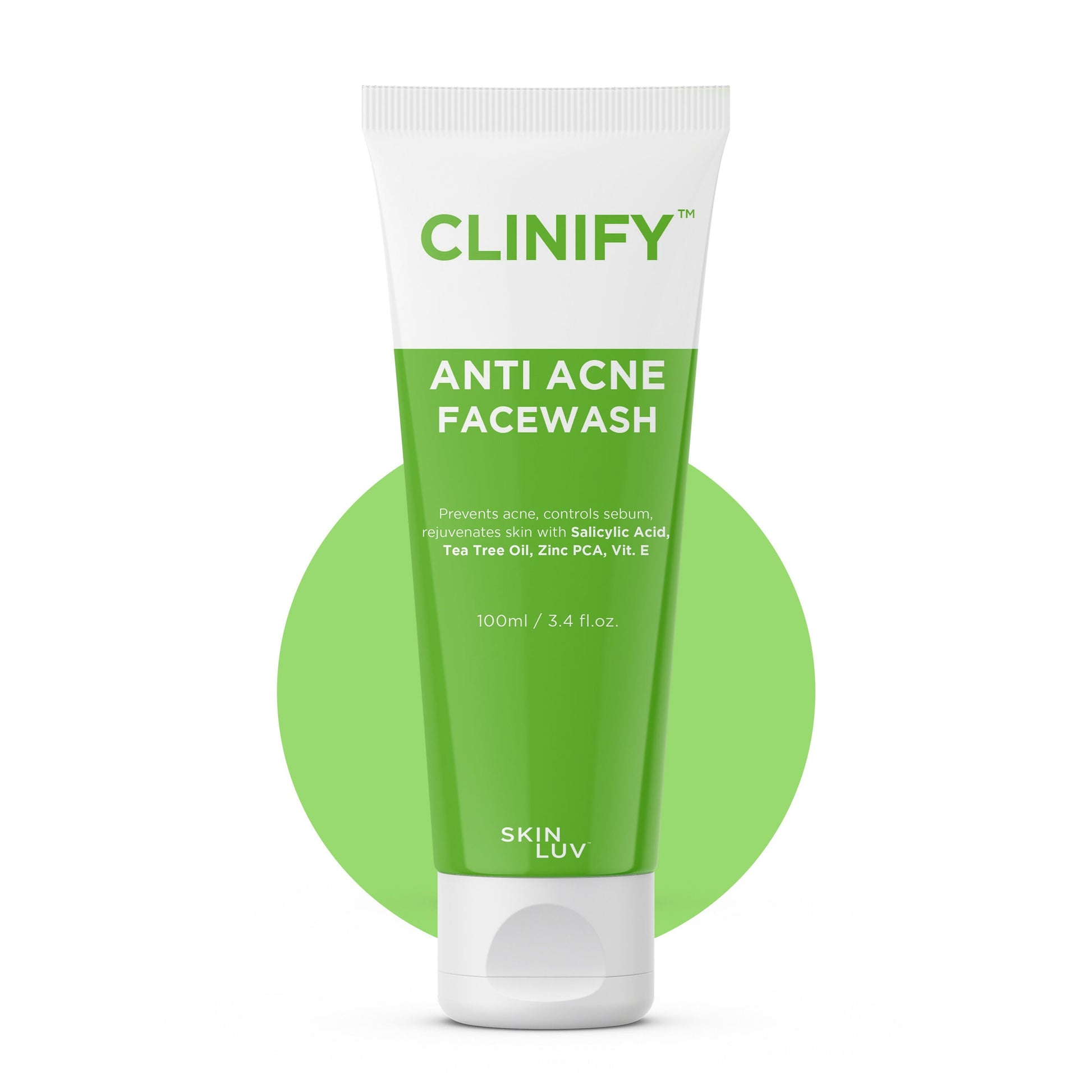 SkinLuv Clinify Anti Acne Facewash with Salicylic Acid 