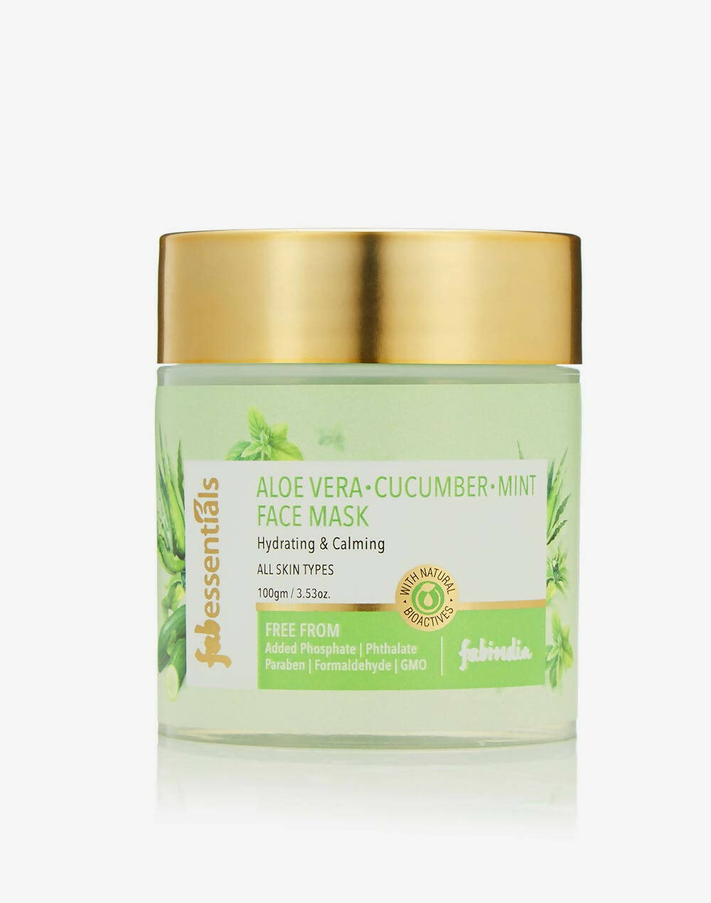 Fabessentials Aloe Vera Cucumber Mint Face Mask | Grab2Buy