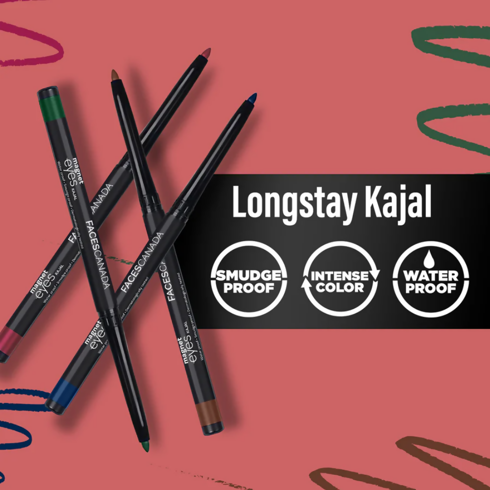 Faces Canada Magneteyes Color Kajal - Green Appreciation 02