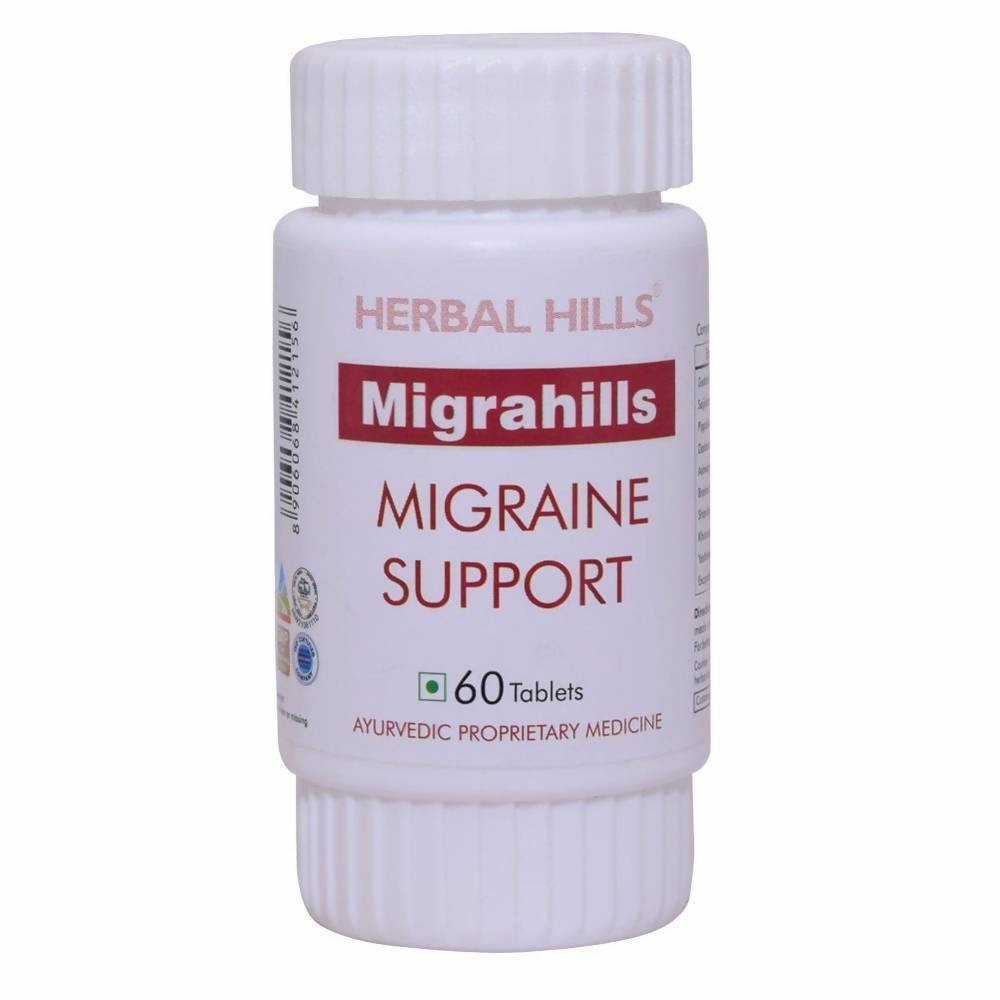 Herbal Hills Migrahills Migraine Support Tablets 
