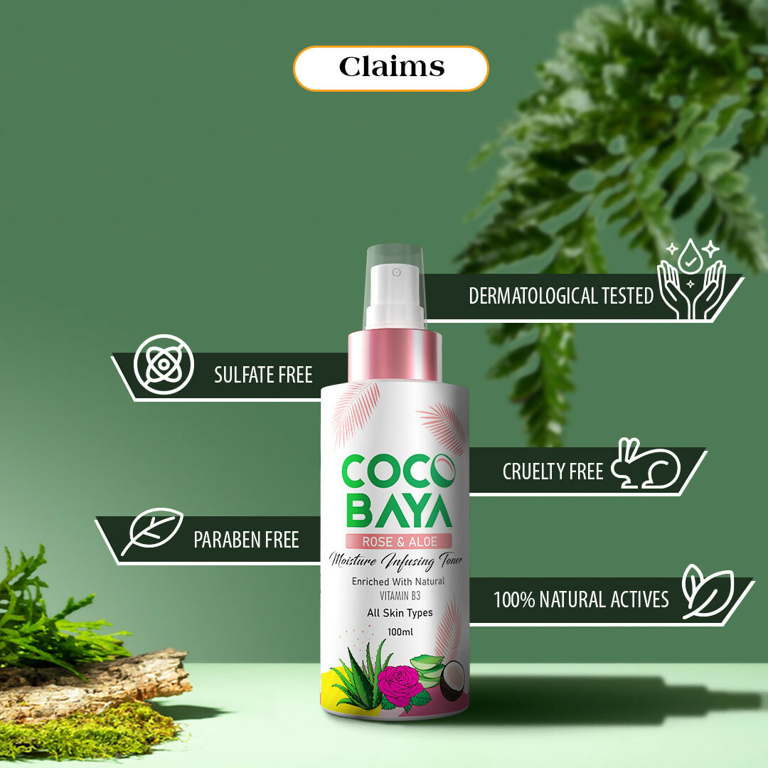 Cocobaya Rose and Aloevera Toner 