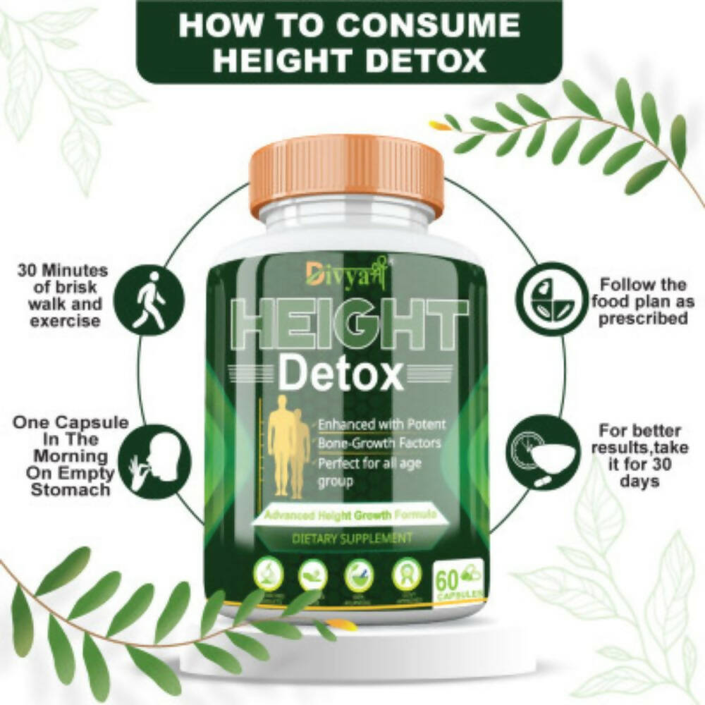 Divya Shree Height Detox Capsules - Grab2buy