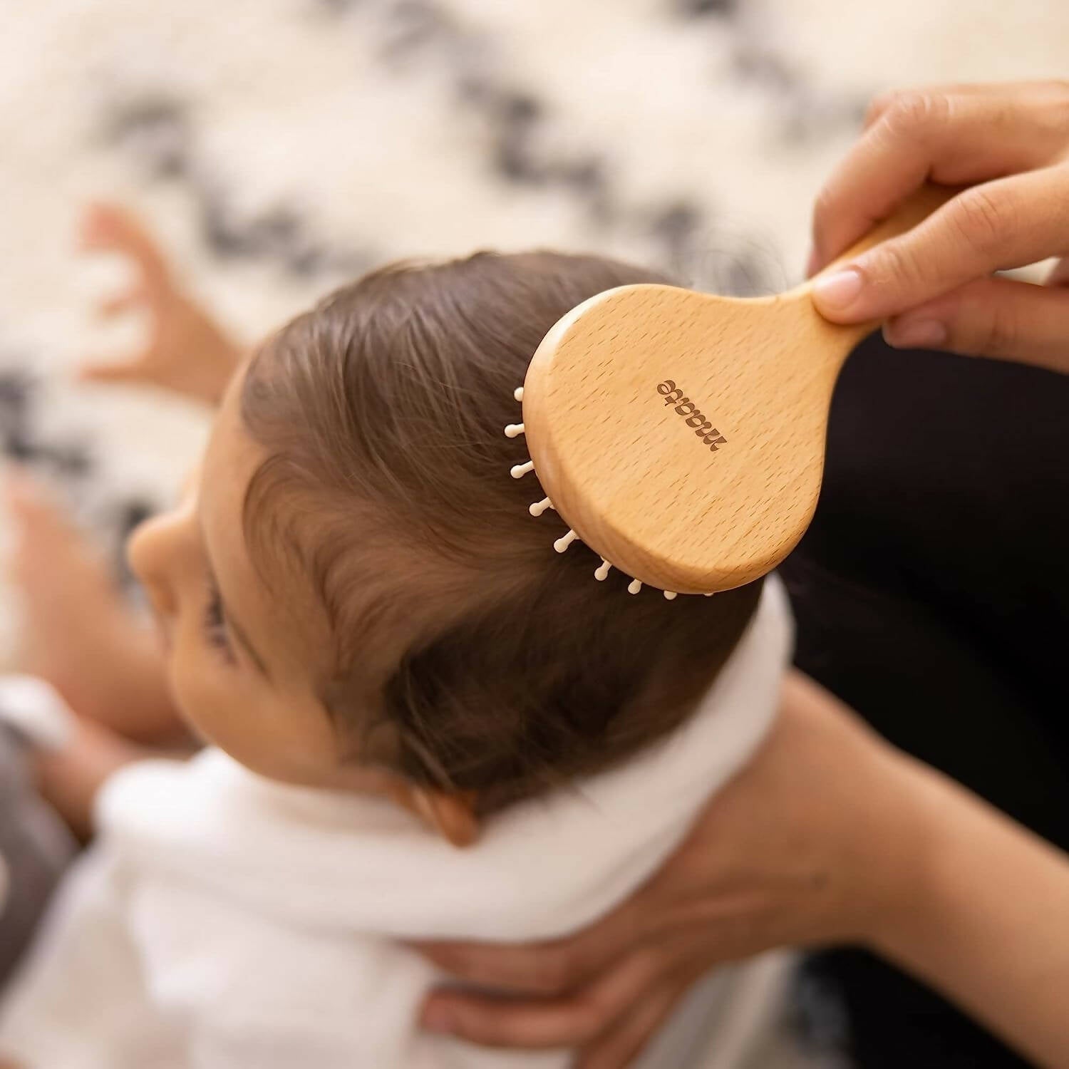 Maate Baby Wooden Comb Gift Box | Baby Wooden Hair Brush 