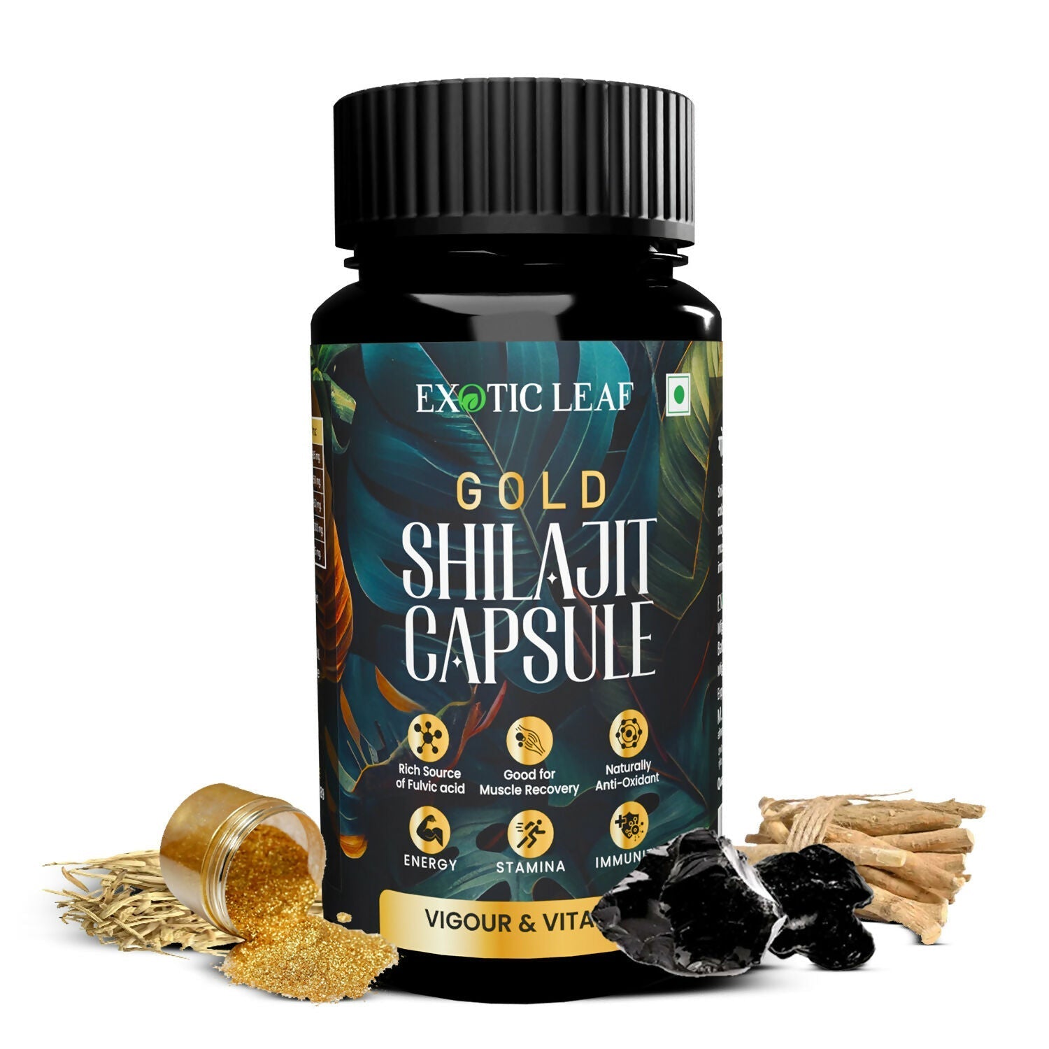 Exotic Leaf Gold SJ Capsules Exotic Leaf