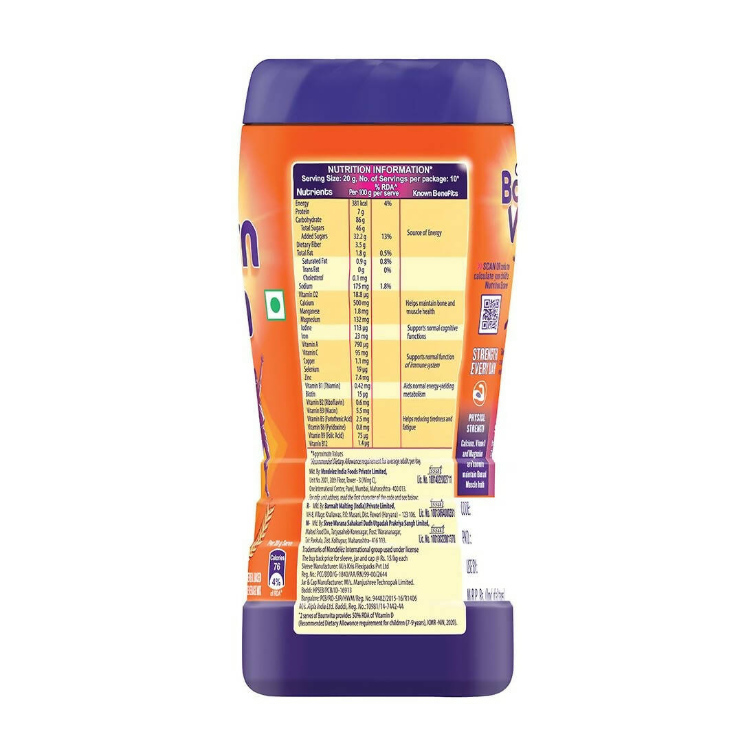 Cadbury Bournvita Chocolate Nutrition Drink - Grab2buy