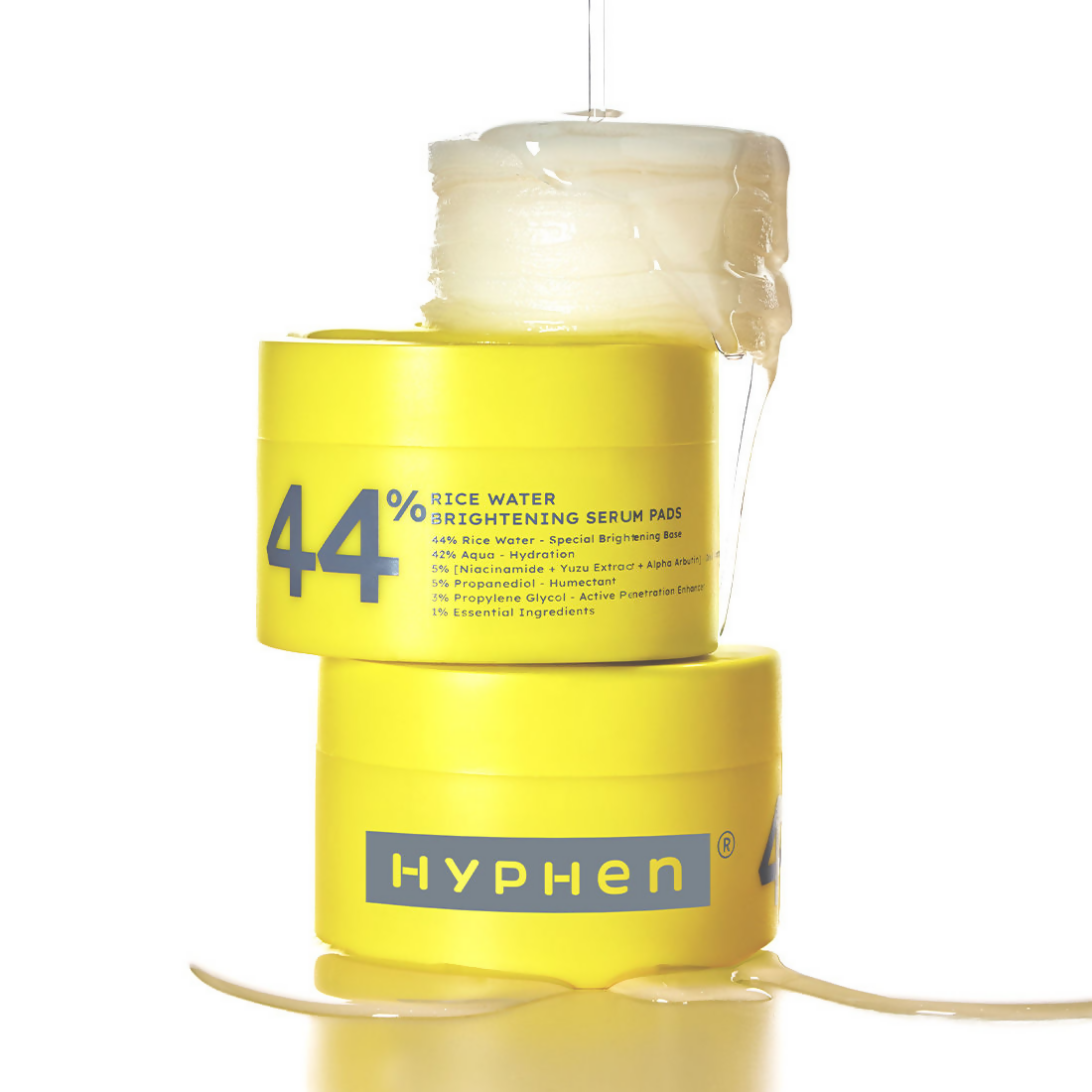 Hyphen By Kriti Sanon 44% Rice Water Brightening Serum Pads (50pcs) 