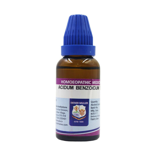 Father Muller Acidum Benzoicum Dilution - Grab2buy
