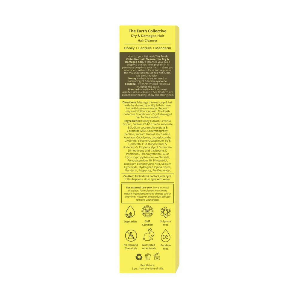 The Earth Collective Hair Cleanser - Dry and Damaged Hair  Grab2Buy The Earth Collective Grab2Buy
