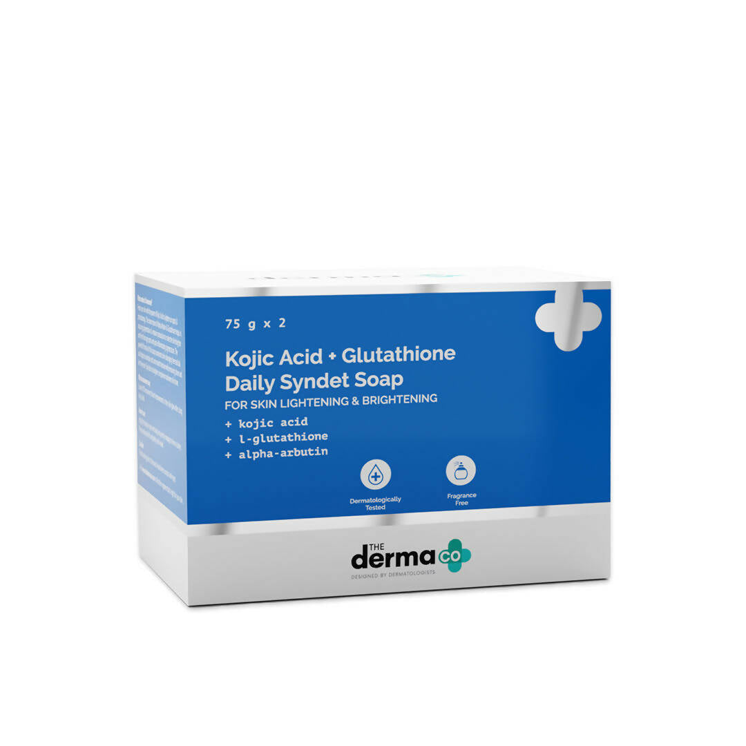 The Derma Co Kojic Acid Syndet Soap with Glutathione  Grab2Buy The Derma Co Grab2Buy