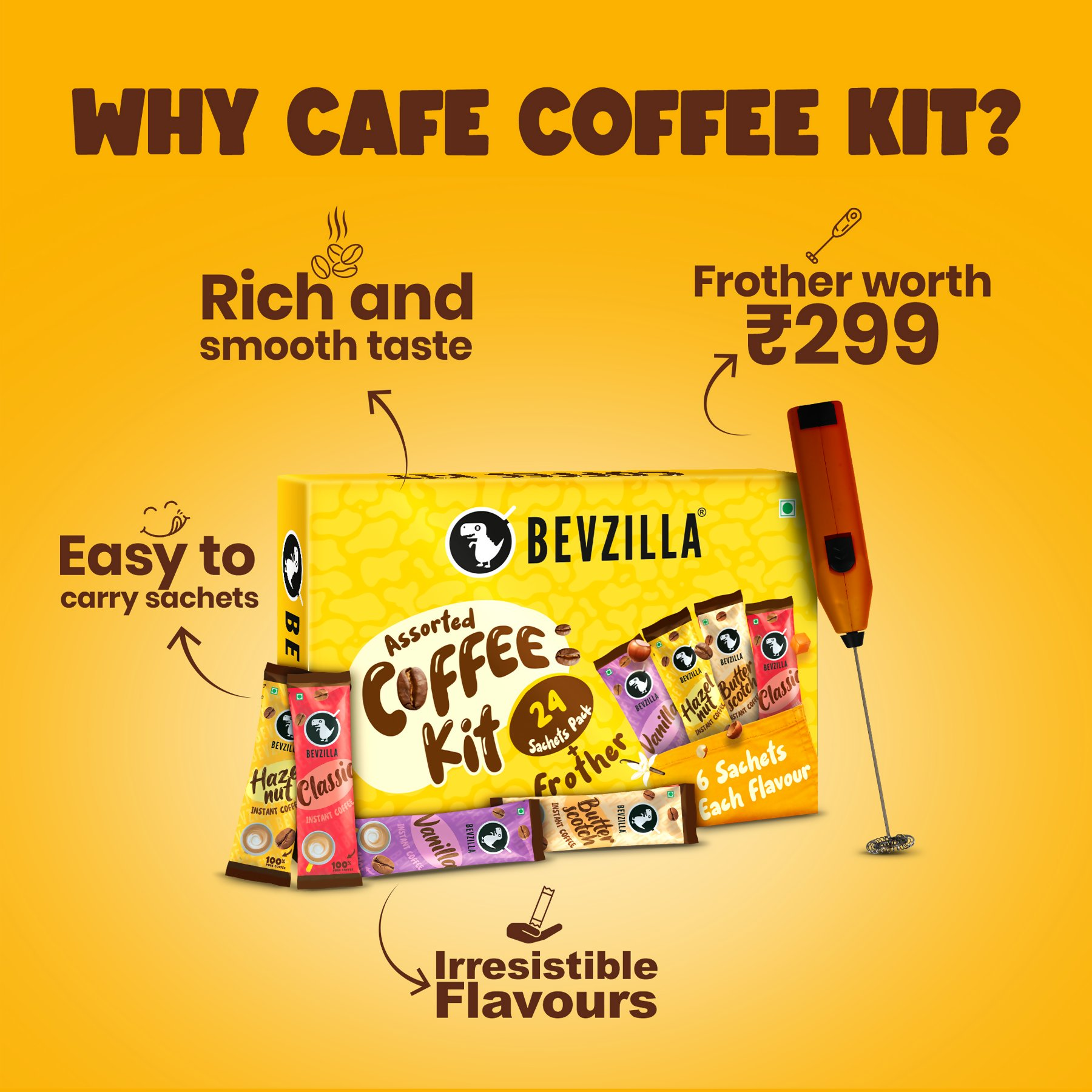 Bevzilla Cafe Coffee Kit 