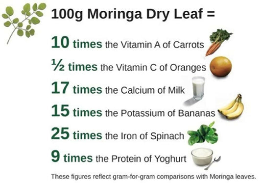 Viroga Organic Moringa Leaf Powder 