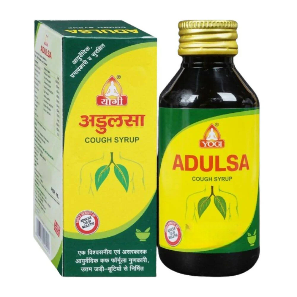 Yogi Adulsa Ayurvedic Cough Syrup 