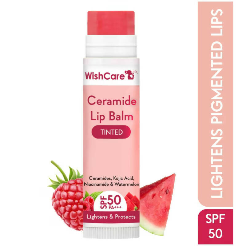 Wishcare Ceramide Lip Balm with SPF50 PA+++ - Tinted - Grab2buy