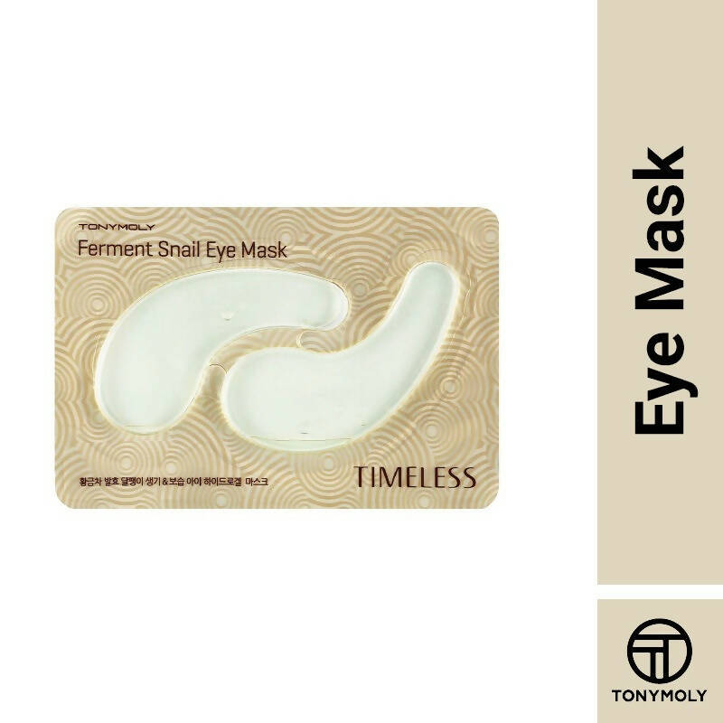Tonymoly Timeless Ferment Snail Eye Mask - Korean Skincare 