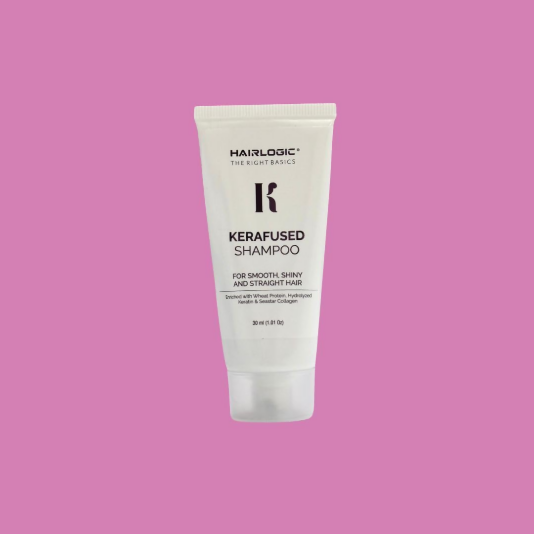 Hair Logic Kerafused Shampoo For Frizzy Hair Ideal for Men & Women 