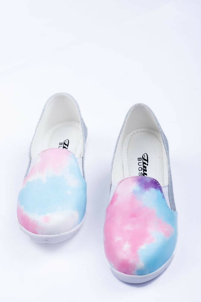 Tiny Bugs Girls Multi Color Prited Flat Casual Wear Ballerinas - Multi Color  Grab2Buy Tiny Bugs Grab2Buy