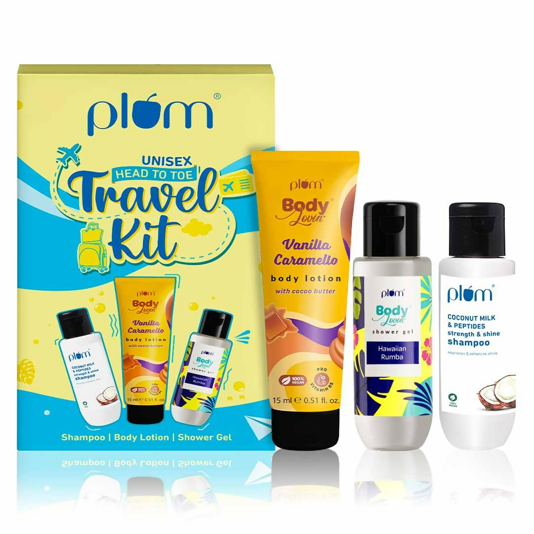 Plum Unisex Head To Toe Travel Kit | Grab2Buy