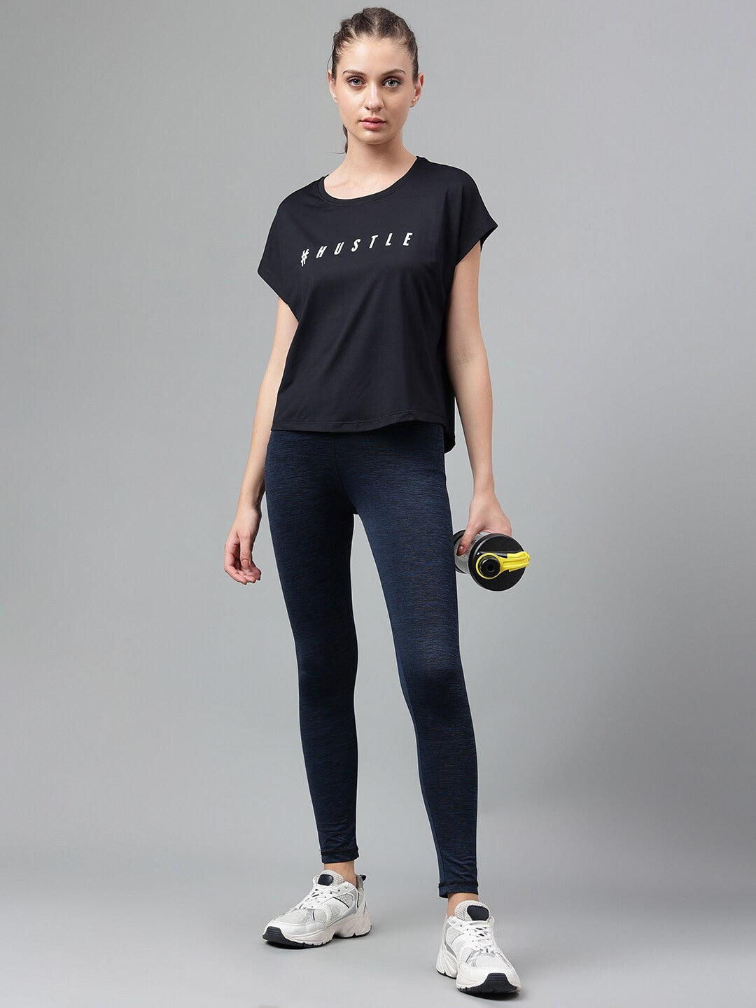 MKH Typography Printed Extended Sleeves Dri-FIT Relaxed Fit T-shirt 