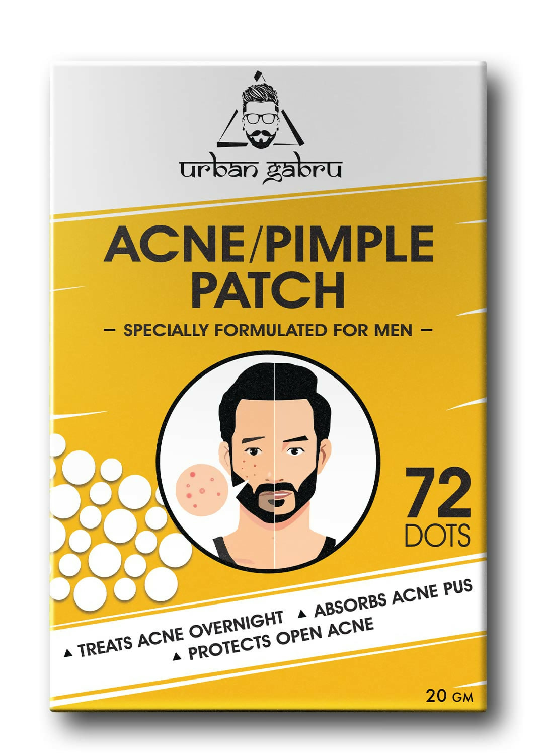 UrbanGabru Acne Pimple Patch - Invisible Facial Stickers Reduces Pimple Overnight  Grab2Buy Urbangabru Grab2Buy
