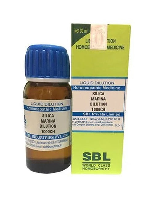 SBL Homeopathy Silica Marina Dilution 