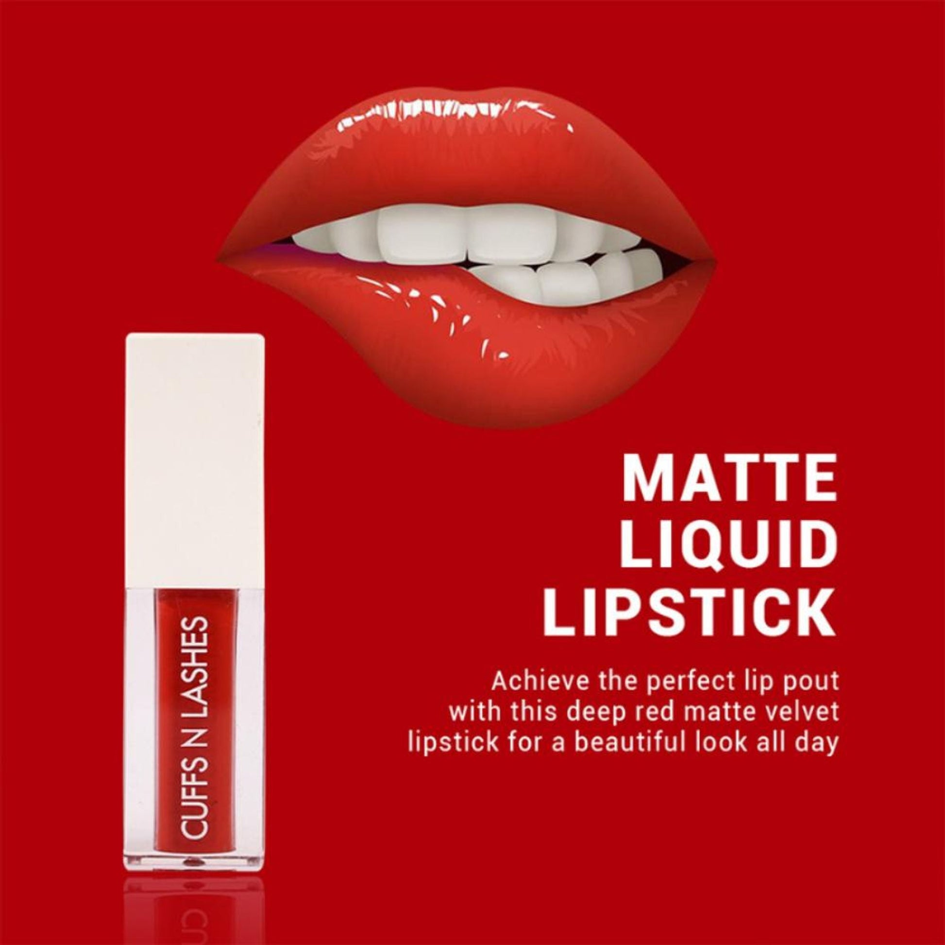 CUFFS N LASHES Matte Liquid Lipstick - 07 Soho